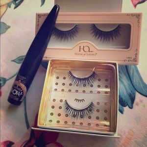 Vendo pestañas y delineador